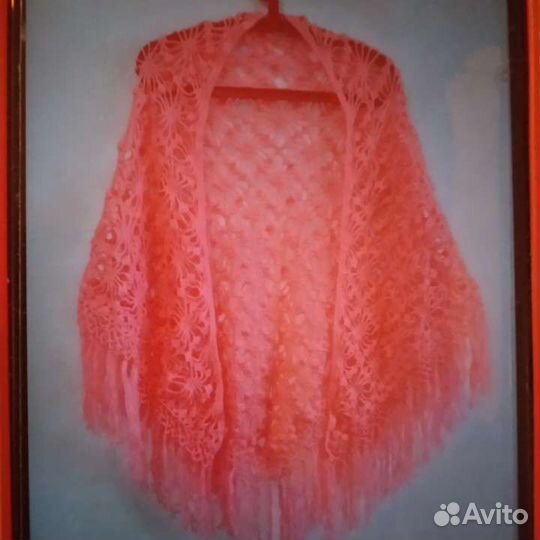 Шаль ручной работы
