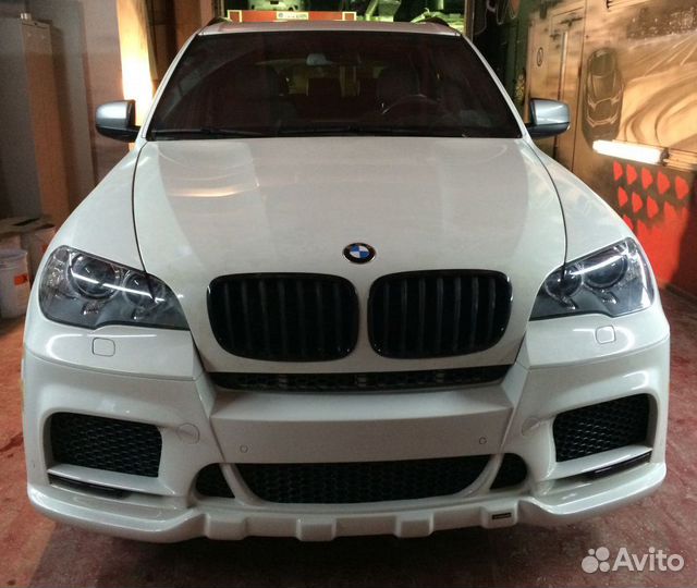 Бампер под штатные крылья Hamann BMW X5 E70