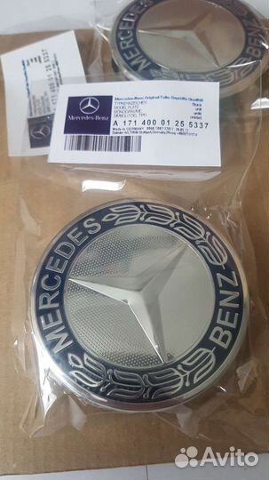 Заглушки колпачки литых дисков мерседес