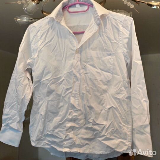 Рубашка на мальчика 134-140