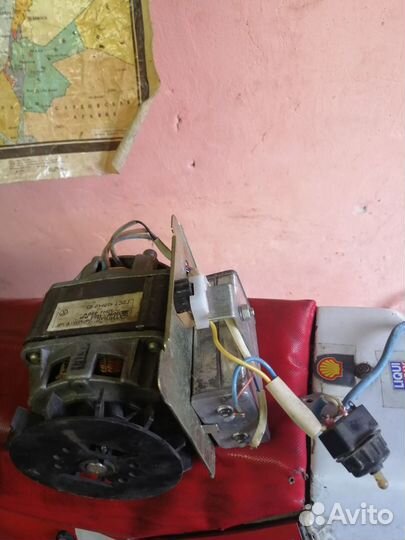 Электро двигатель на стиральную машинку Малютка