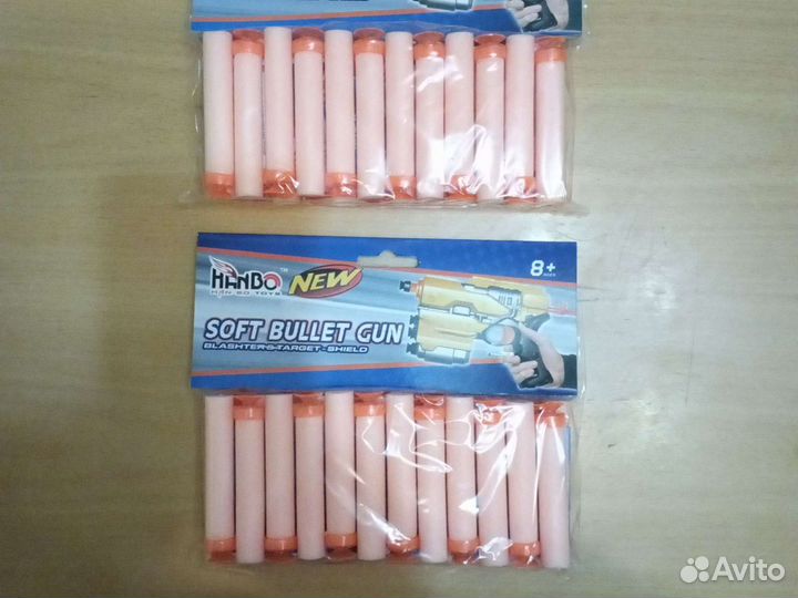 Мягкие пули с присосками