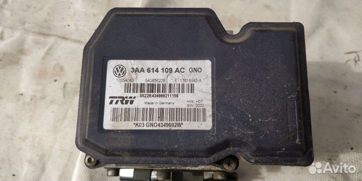 Блок abs Volkswagen Passat CC