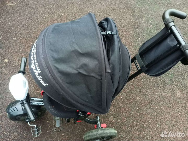 Детский трехколесный велосипед lamborghini