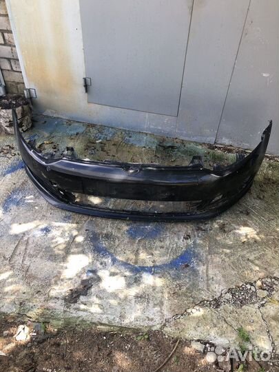 Передний бампер vw polo sedan