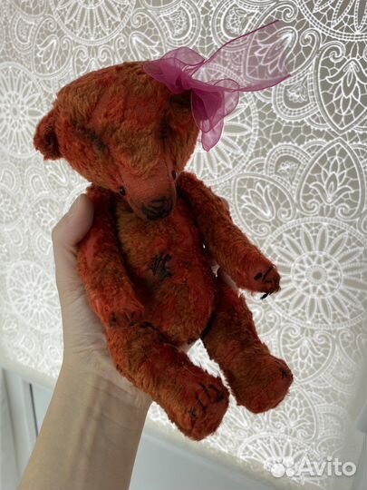 Мишка тедди ручная работа коллекционный авторский