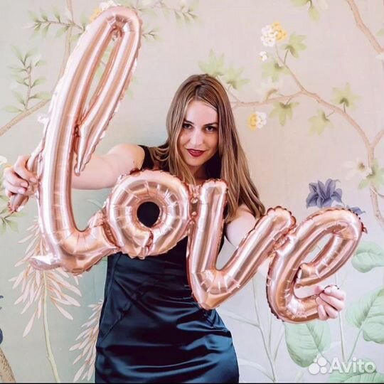 Фольгированный шар Love