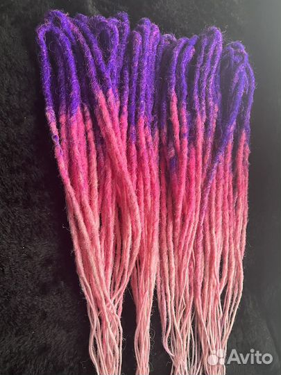 Де дреды 42 шт, комплект бу