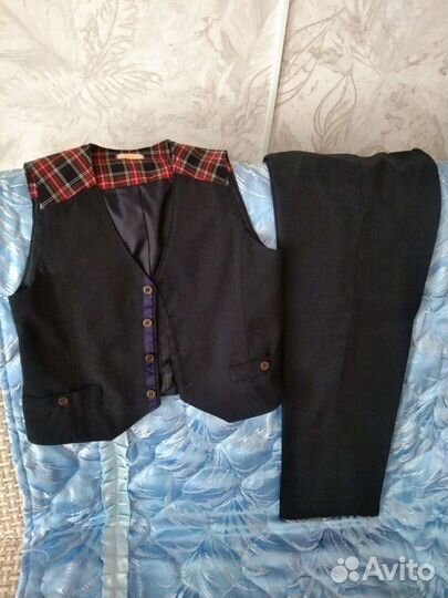 Школьный костюм для мальчика 128