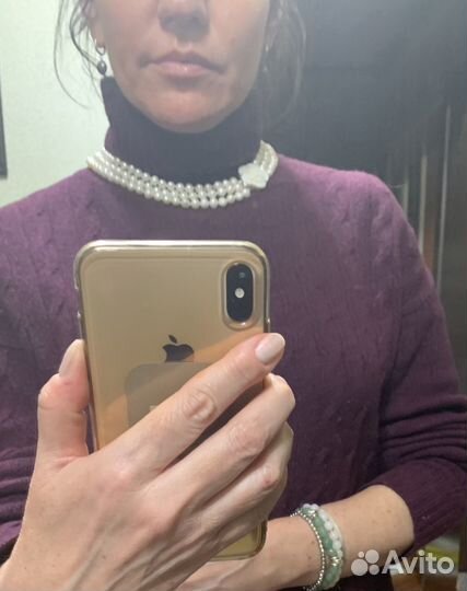 Бусы колье из жемчуга