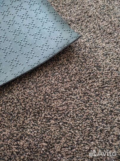 Каучуковый ковер белый кот 85/120 см