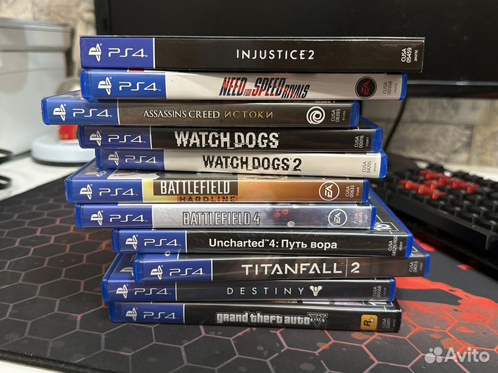 Игры для приставок ps4