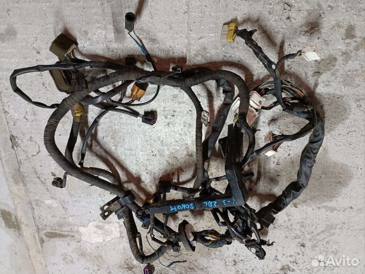Проводка двигателя Hyundai sonata Y3 G4CM