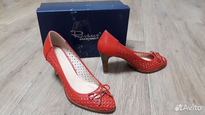 Туфли лодочки Respect, натур.кожа, новые,р.39