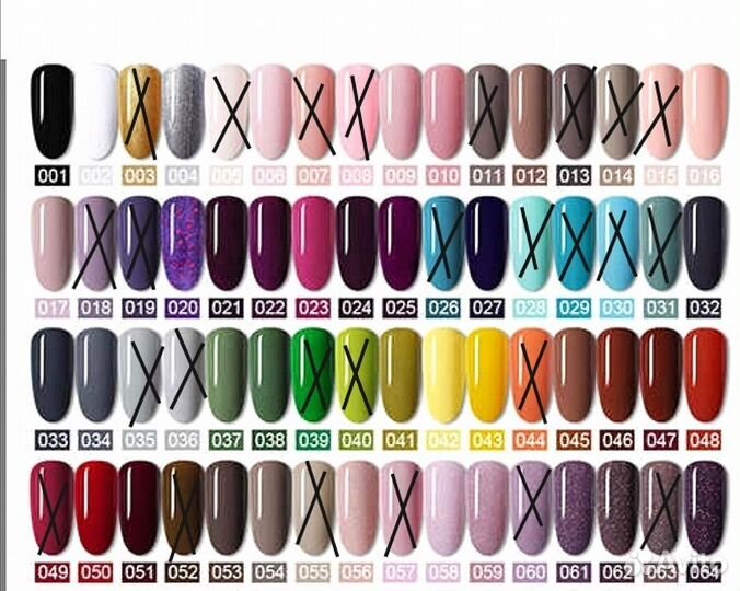 Гель лаки новые