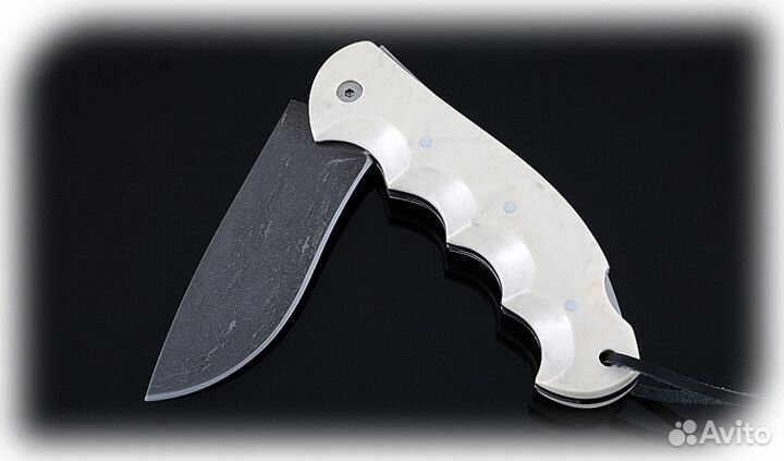 Нож складной Ястреб, сталь Х12мф, рукоять накладки