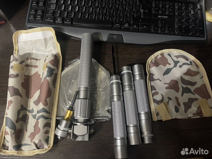 Лопата саперная складная