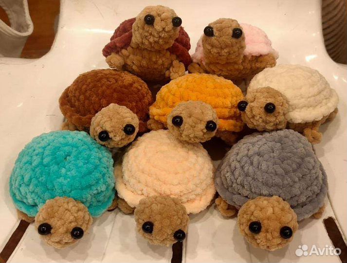 Вязанная мягкая игрушка