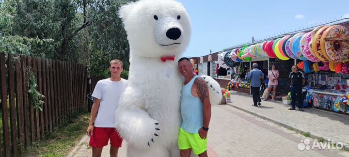 Белый мишка, Кинг-Конг, зайка, панда, чебурашка