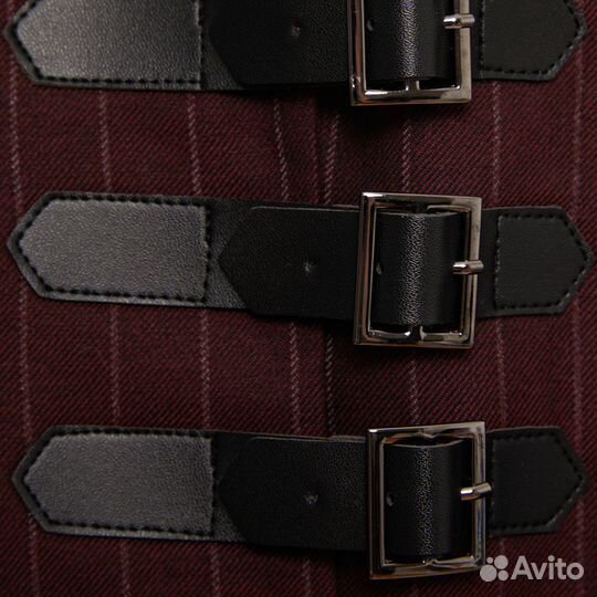 Винный жакет в полоску Marisa. Бренд Poison Gal