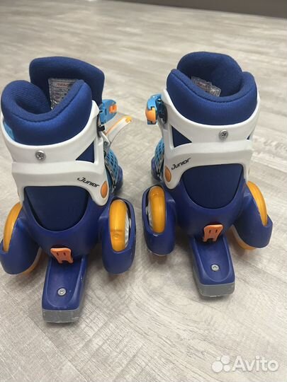 Ролики детские на 4 колесах 29-32 размер