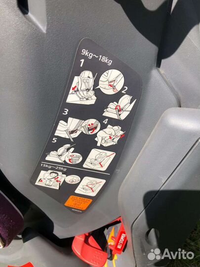 Детское автокресло от 9 до 18 кг