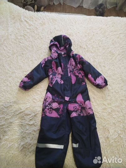 Зимний комбинезон lassie 98 для девочки