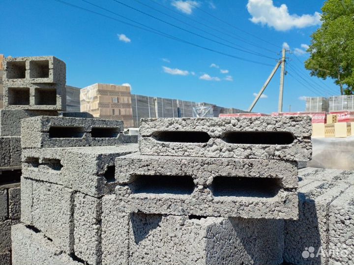 Блоки керамзитные