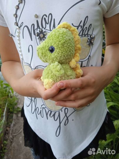 Дракончик брелок символ 2024 вязаный ручная работа