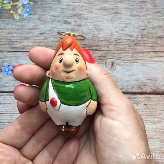 Карлсон. Ёлочные игрушки ручной работы