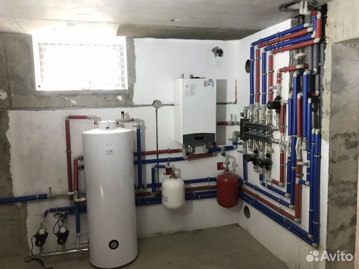 Отопление под ключ, Теплый пол, вода, канализация