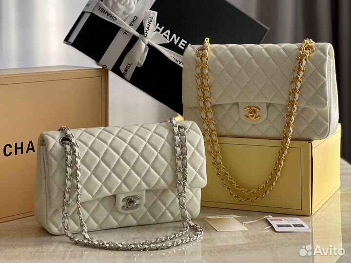 Сумка chanel натуральная кожа