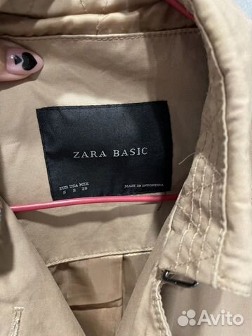 Тренч zara