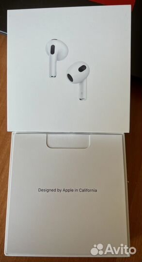 Беспроводные наушники apple airpods 3