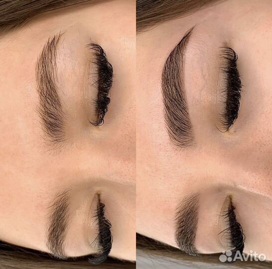 Коррекция и окрашивание бровей