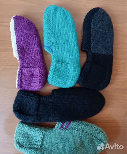 Следки вязаные