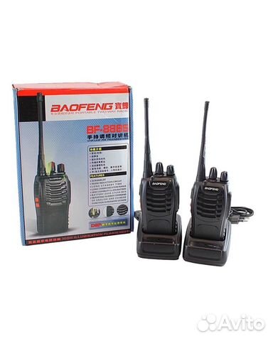 Рация (радиостанция) портативная (2шт)