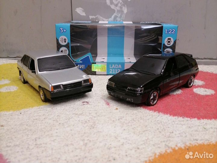 Машинки металл 1:22