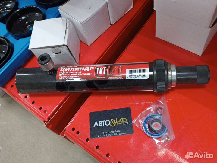Цилиндр гидравлический 10 тонн Matrix