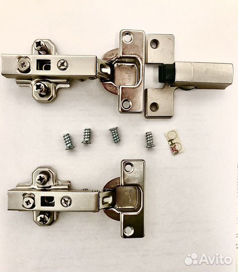 Петля мебельная hettich, с демпфером