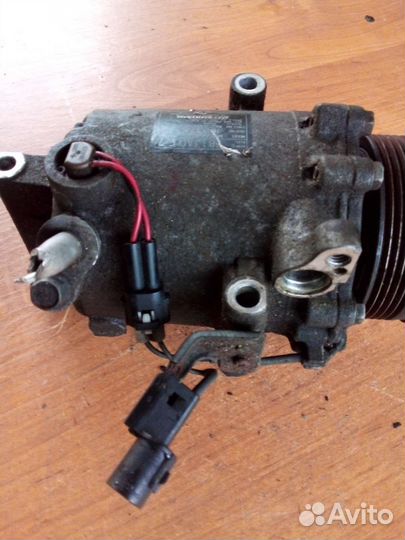 Компрессор кондиционера mitsubishi lancer 10