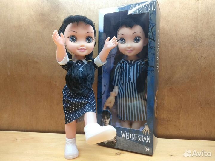 Кукла Уэнсдей / Венсдей 35см Новые
