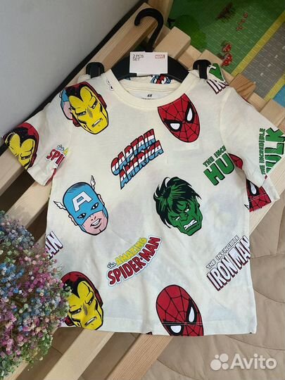 Комплект marvel h&m 116