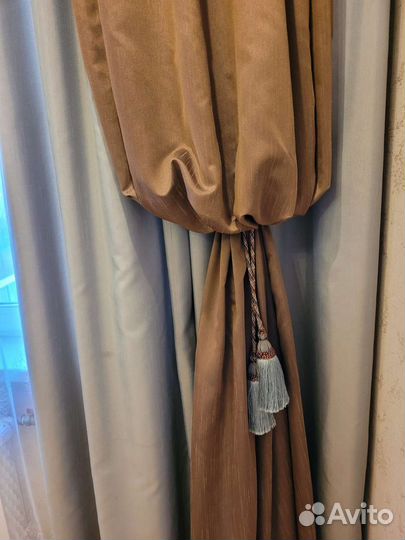 Шторы и тюль в комплекте