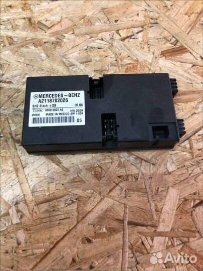 Блок подогрева сиденье Mercedes E W211 Е30 М272943