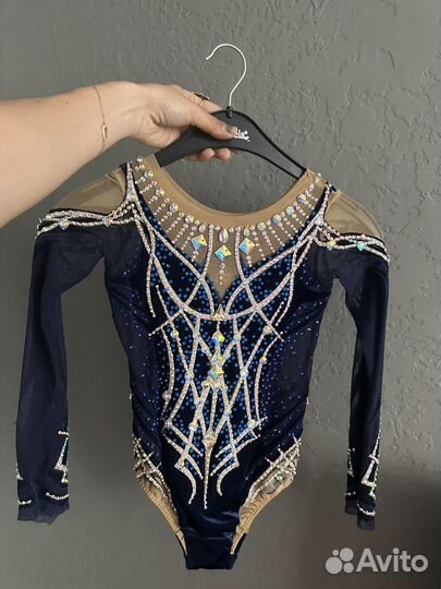 Купальник гимнастический на девочку 122