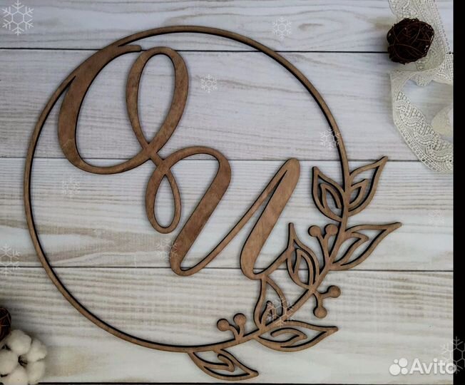 Монограмма на свадьбу