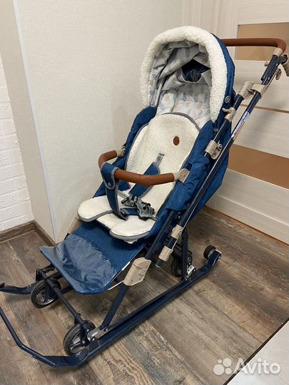 Санки коляска ника 7 8