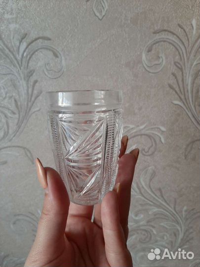 Хрустальные стопки СССР