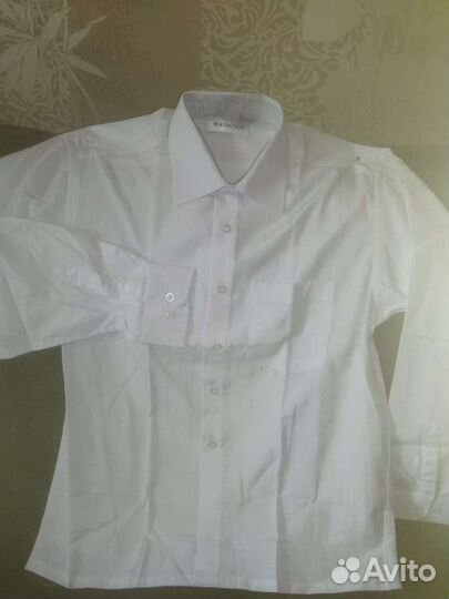 Рубашка белая на мальчика